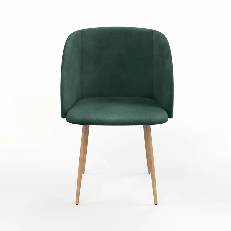 Chaise en velours, 55,5x60xH83 cm - YPOS