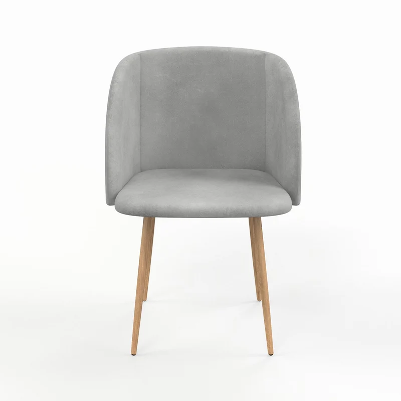 Chaise en velours, 55,5x60xH83 cm - YPOS