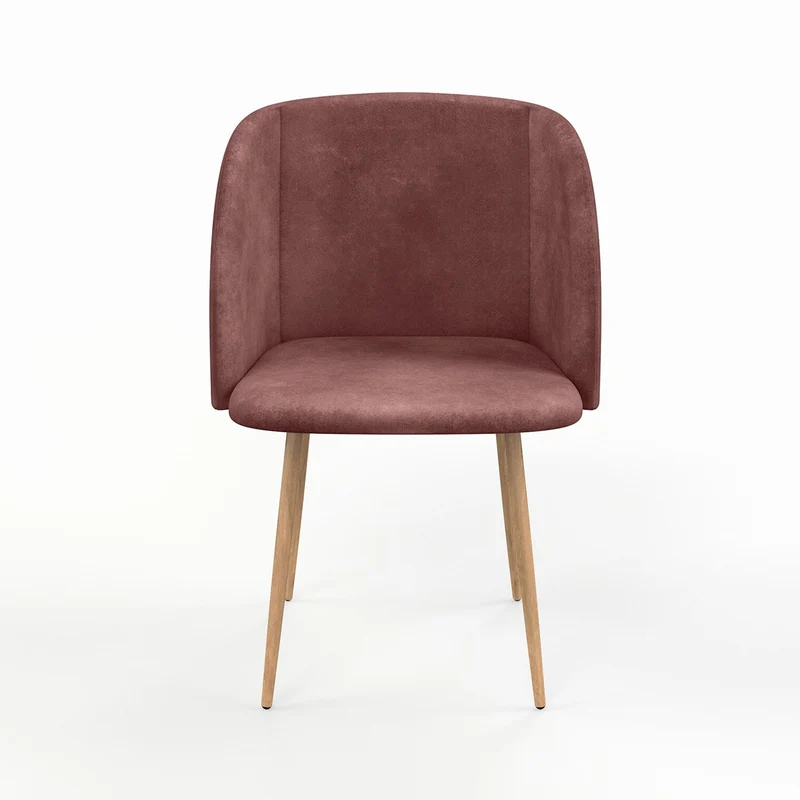 Chaise en velours, 55,5x60xH83 cm - YPOS