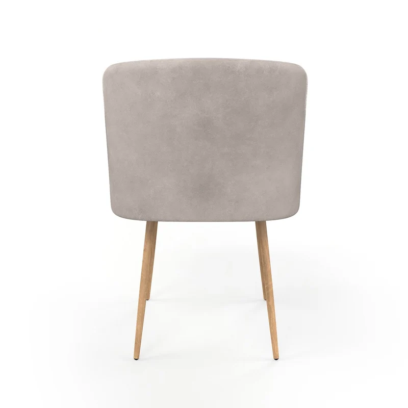 Chaise en velours, 55,5x60xH83 cm - YPOS