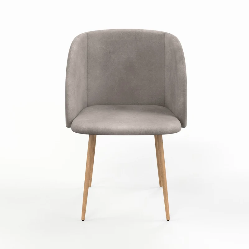 Chaise en velours, 55,5x60xH83 cm - YPOS