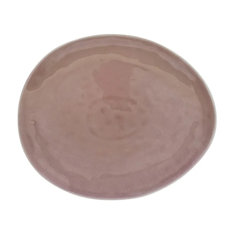 Assiette ovale en céramique, D27 cm - MAIA