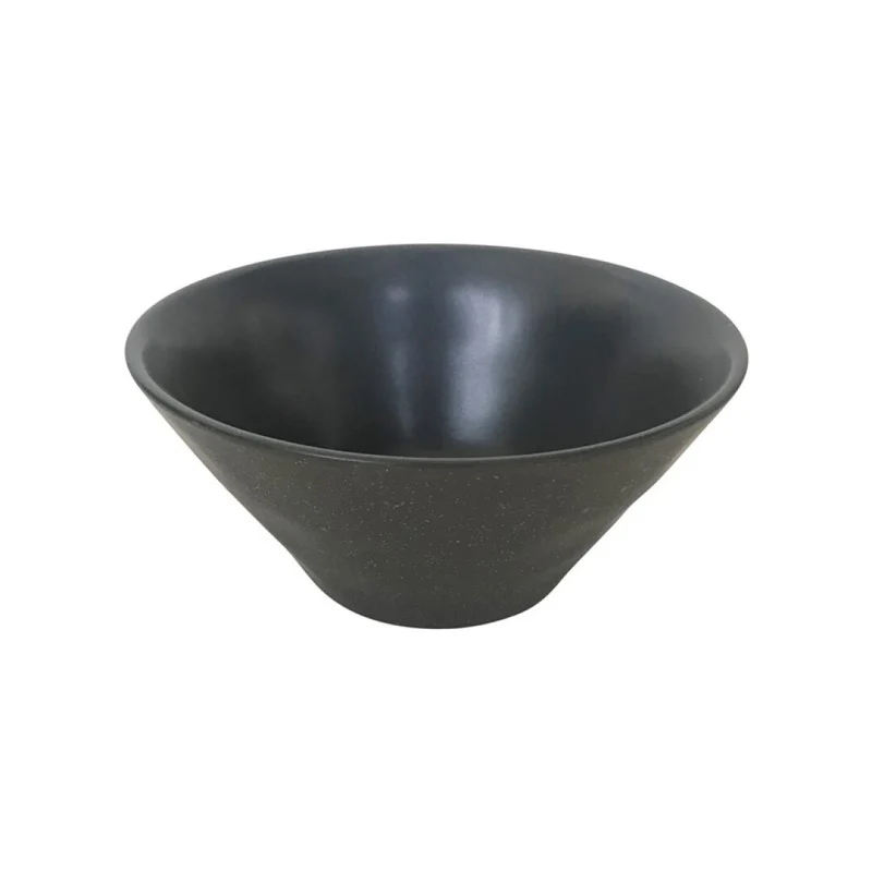 Bol en céramique grise anthracite, D15 cm - WEST