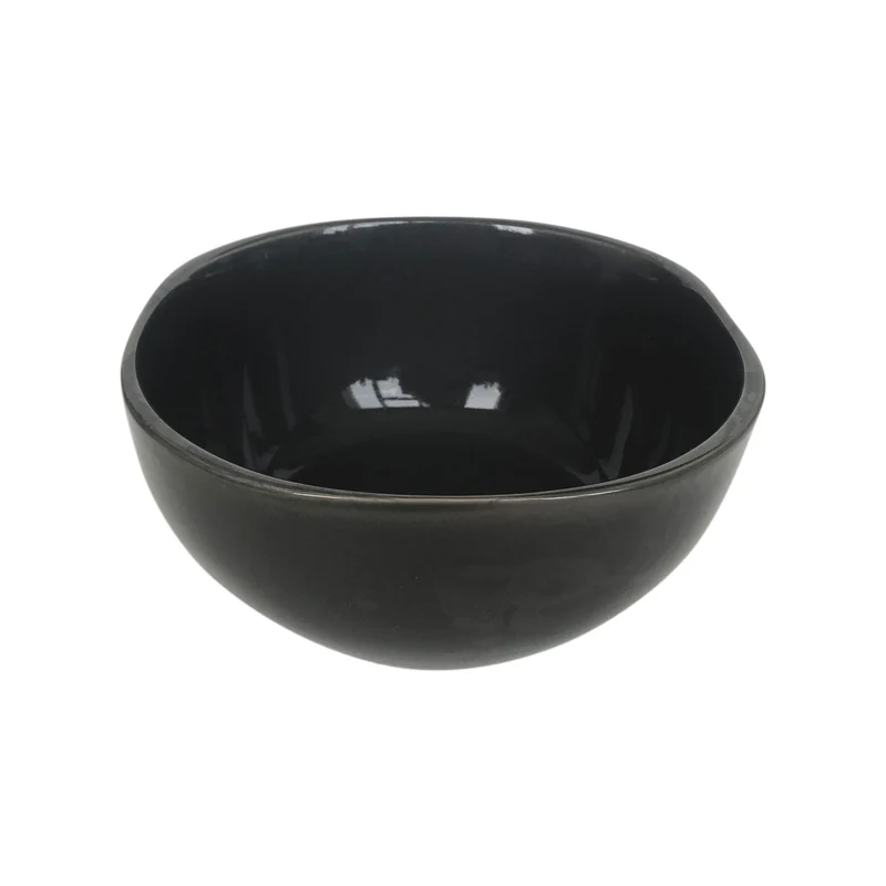 Bol en céramique noir uni, D15CM - NOLAN