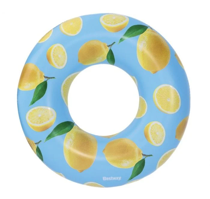 Bouee gonflable citron D119 cm