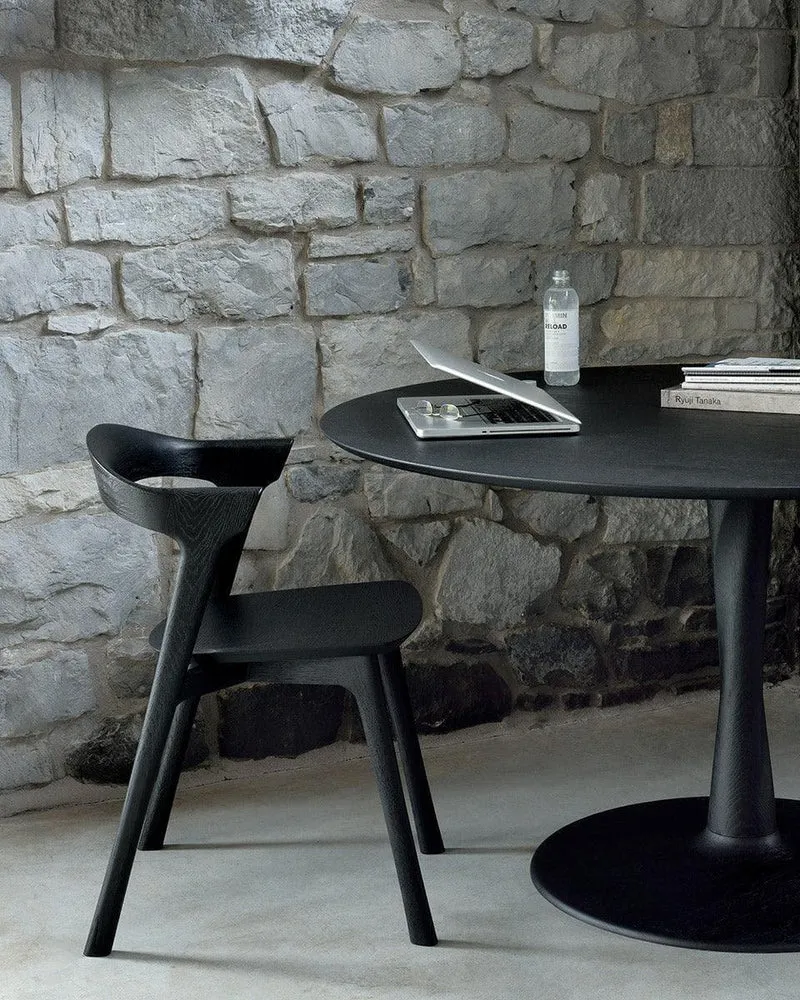 Chaise BOK en chêne noir