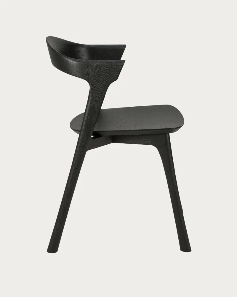 Chaise BOK en chêne noir