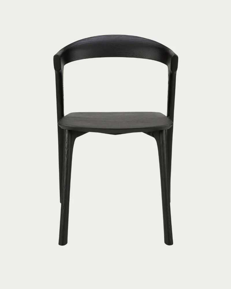 Chaise BOK en chêne noir