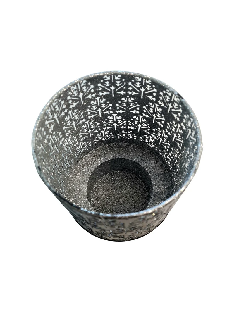 Bougeoir en métal H16 cm