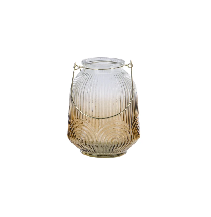 Display lanterne photophore en verre 102 pcs assorties