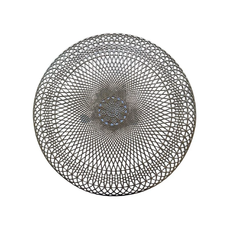 Set de table antidérapant D38cm ARGENT