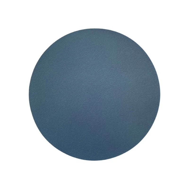 Set de table rond en PU inspiration cuir, D38CM