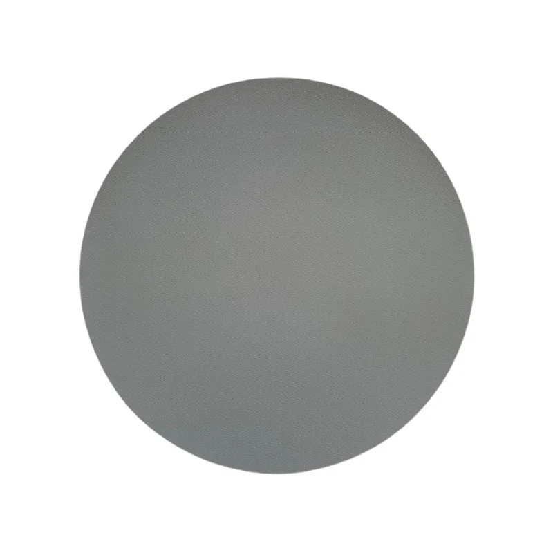 Set de table rond en PU inspiration cuir, D38CM
