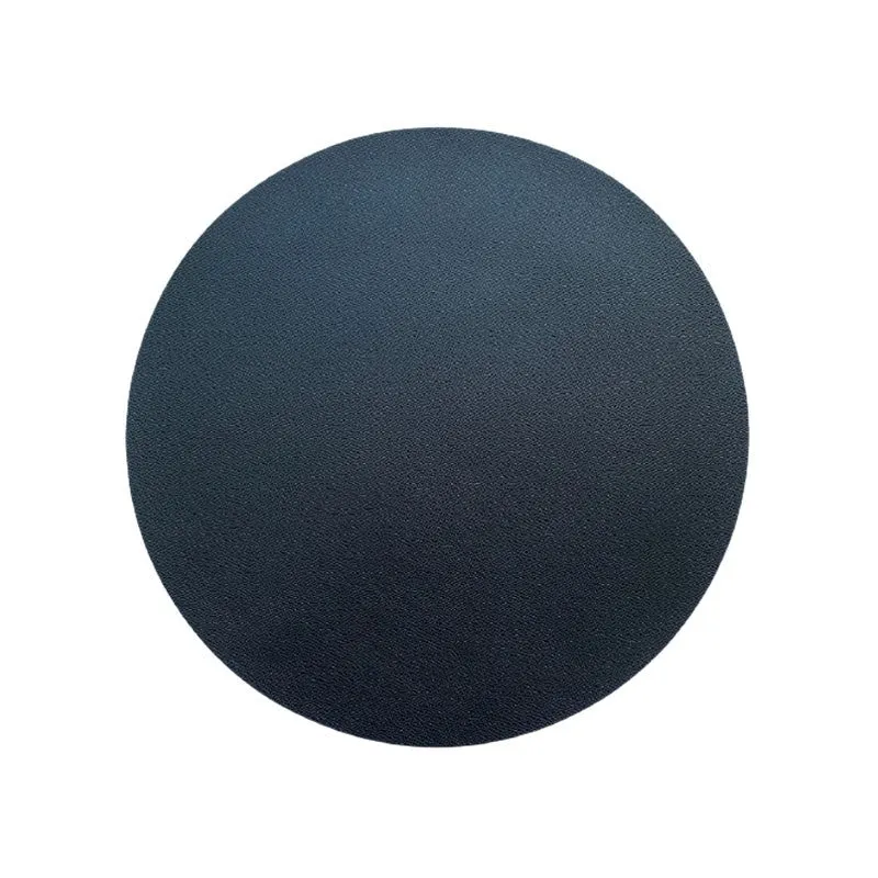 Set de table rond en PU inspiration cuir, D38CM