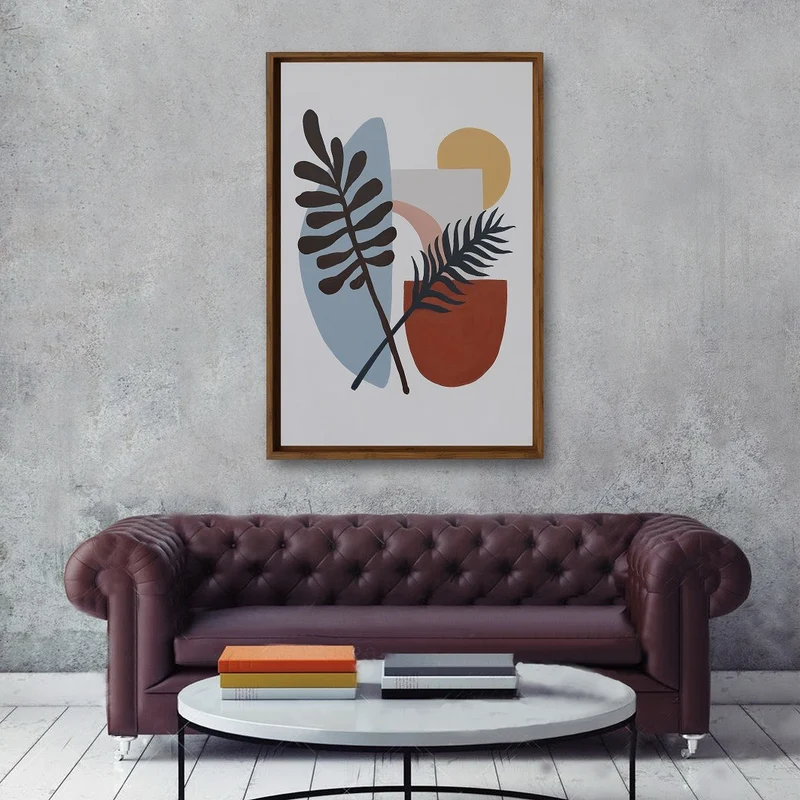 Toile peinte à la main, 60x90CM - TOYOHASHI