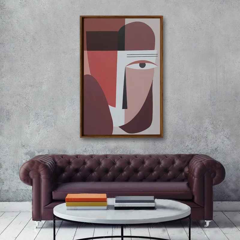 Toile peinte à la main, 60x90CM - SETO