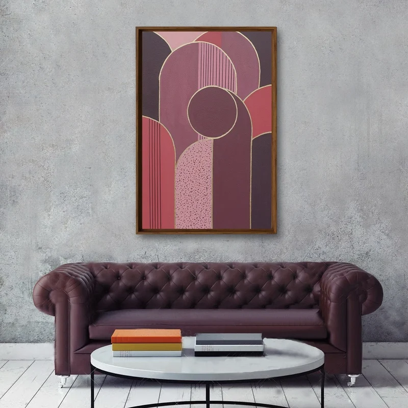 Toile peinte à la main, 60x90CM - KASUGAI