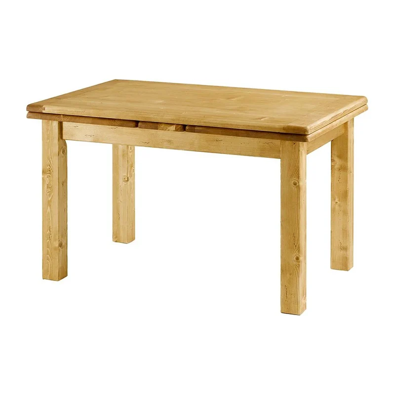 Table repas 140-240 cm avec 2 allonges 50cm en épicéa massif huilé miel | OREGON