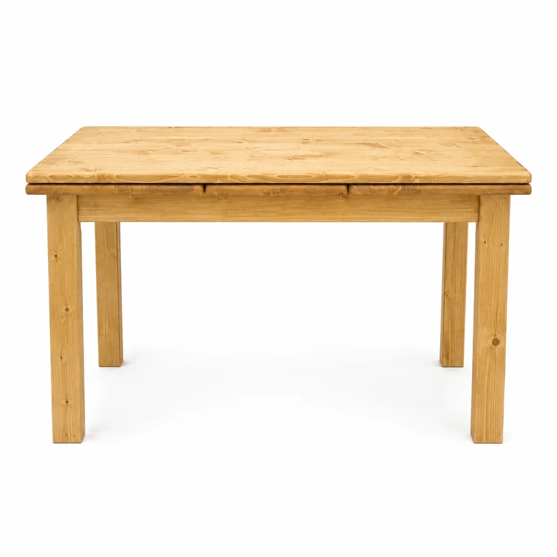 Table repas 140-240 cm avec 2 allonges 50cm en épicéa massif huilé miel | OREGON