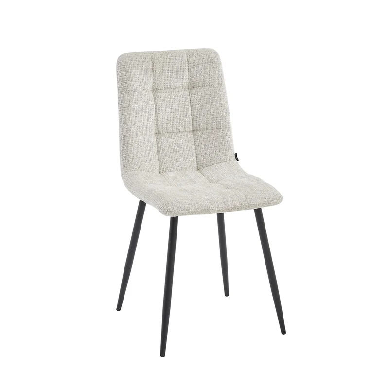 Chaise en Tissu rembourrée, 43x53xH91cm-MELIA