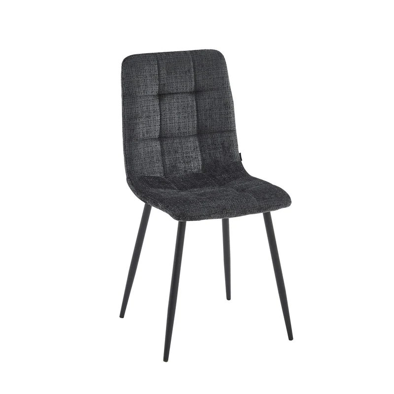 Chaise en Tissu rembourrée, 43x53xH91cm-MELIA
