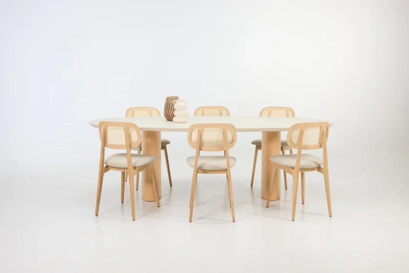 Table à manger FOSTER ellipse