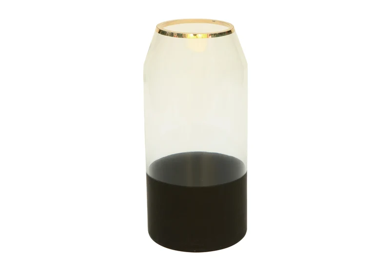 Vase GHANIMA en verre H25 cm