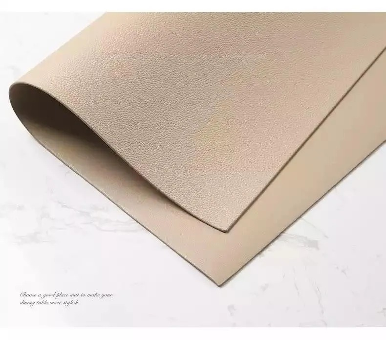 Set de table en CUIR PU lavable, 33x46 cm
