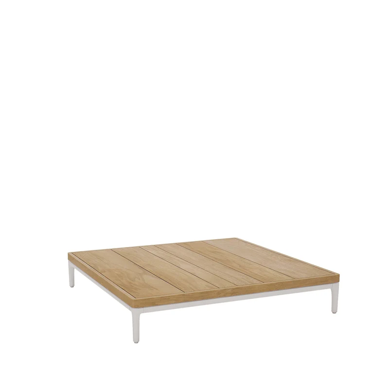 Table de salon ZENDO SENSE Flint - 96x96x15
