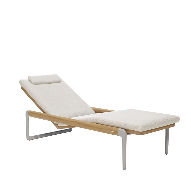 Chaise longue de jardin FLOWS - Flint