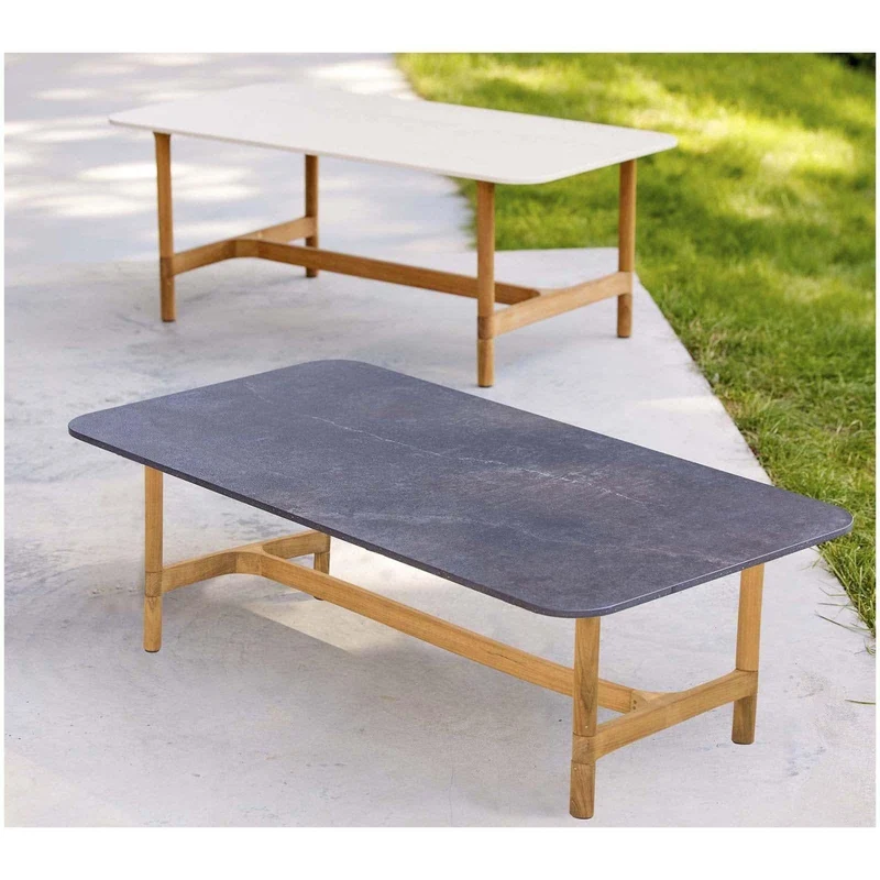 Table basse TWIST teck - 93x53