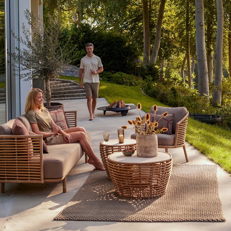 Fauteuil lounge avec coussins SENSE