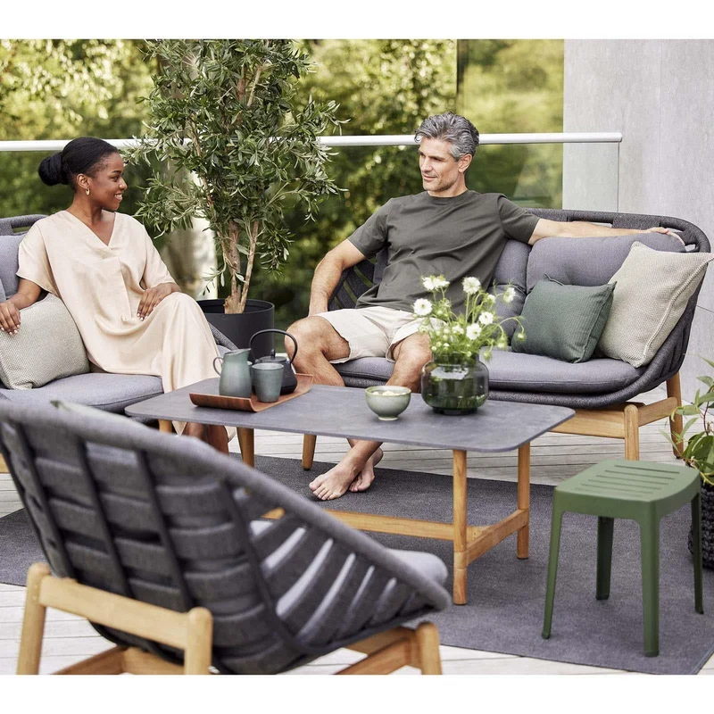 Fauteuil de salon STRINGTON avec coussins