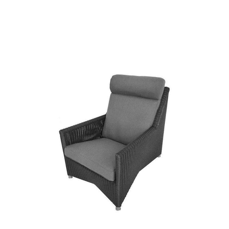 Fauteuil à dossier haut DIAMOND - Graphite