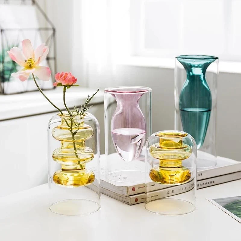 Vase SALOME jaune H15