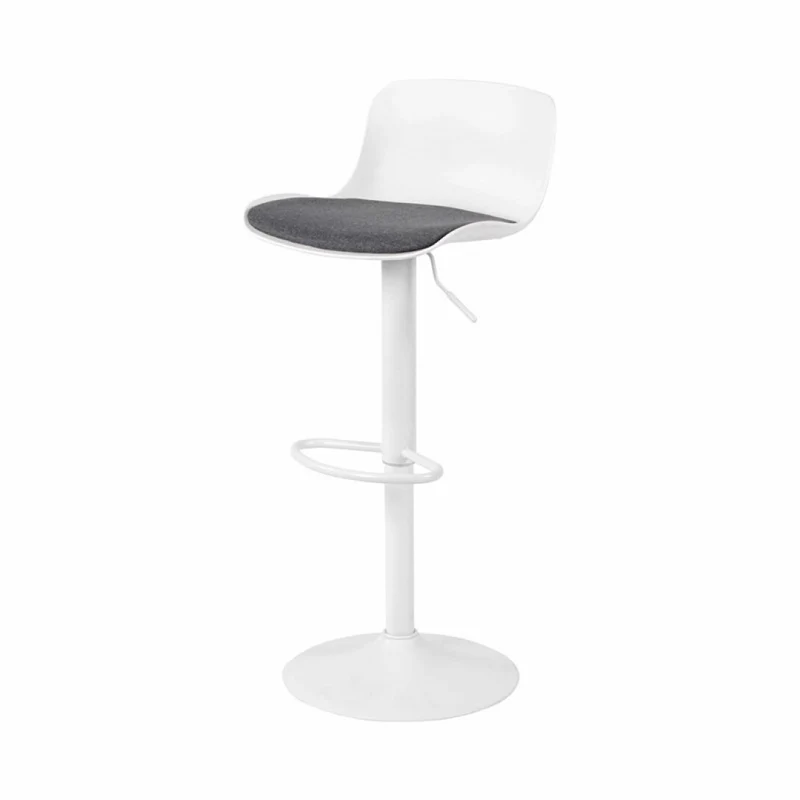 Tabouret de cuisine hauteur réglable rembourré- Roméo