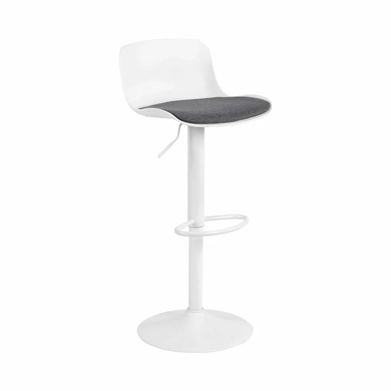 Tabouret de cuisine hauteur réglable rembourré- Roméo
