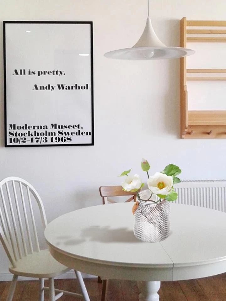Vase JANNE transparent H15