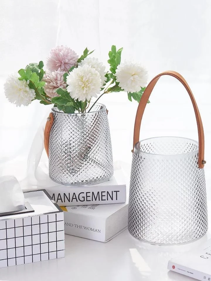 Vase JANNE transparent H15