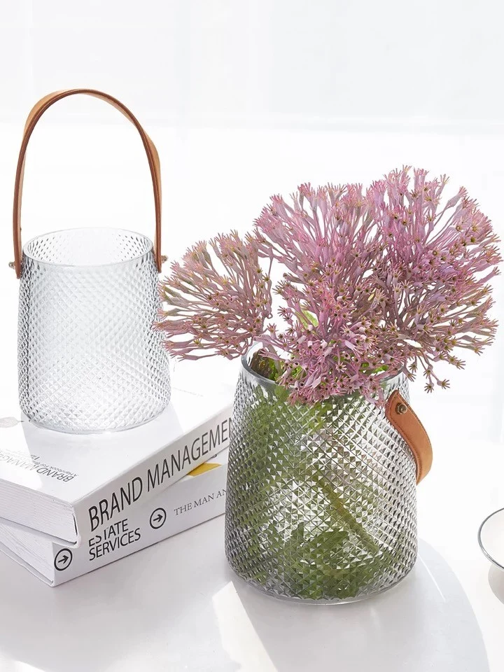 Vase JANNE transparent H15