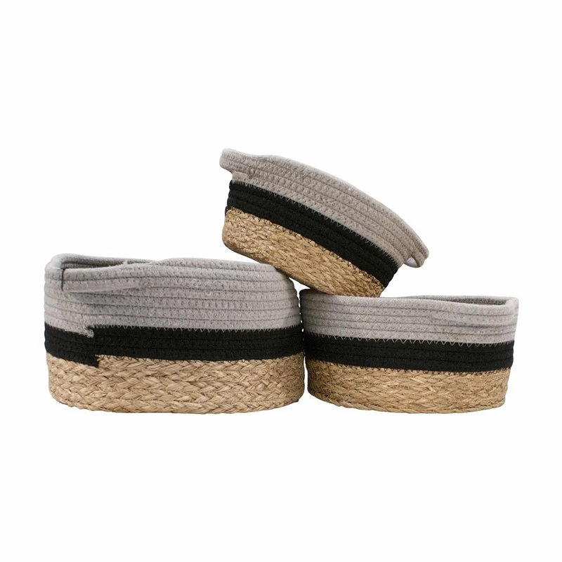 BUCOLIQUE set de 3 paniers