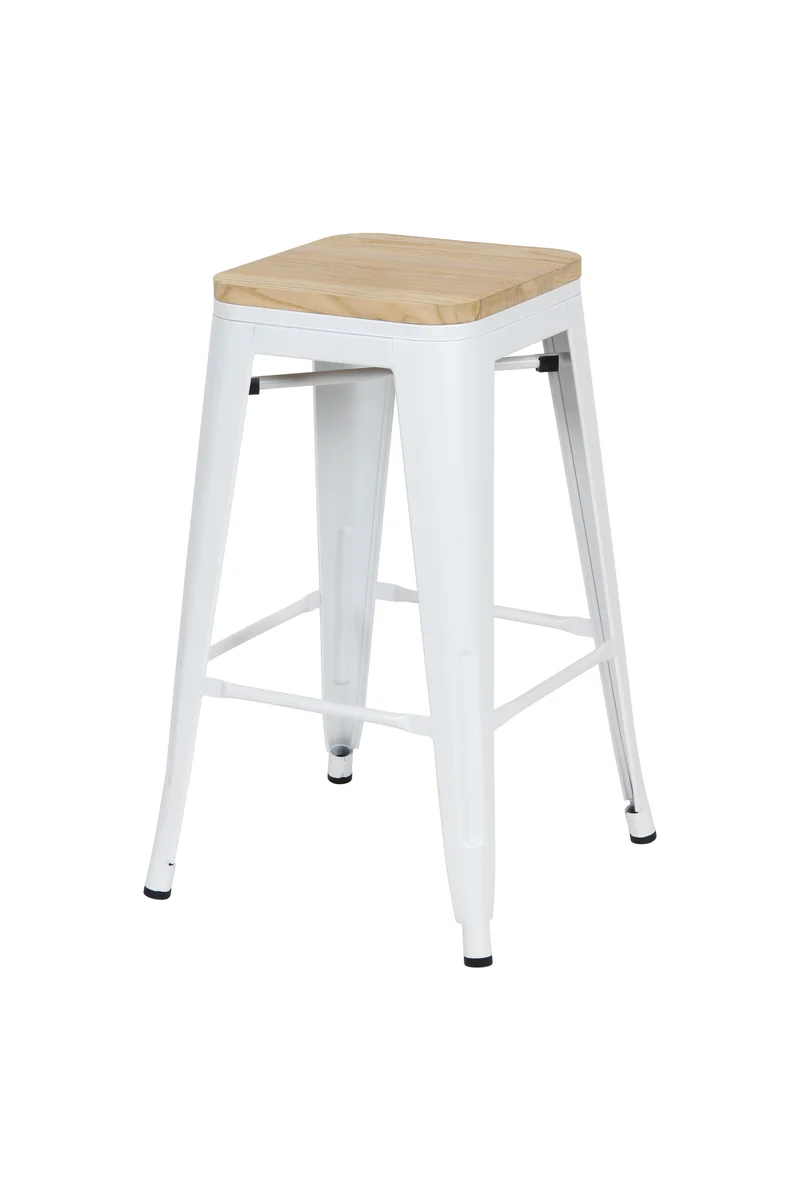 Tabouret bar industriel inspiré tolix H76Cm