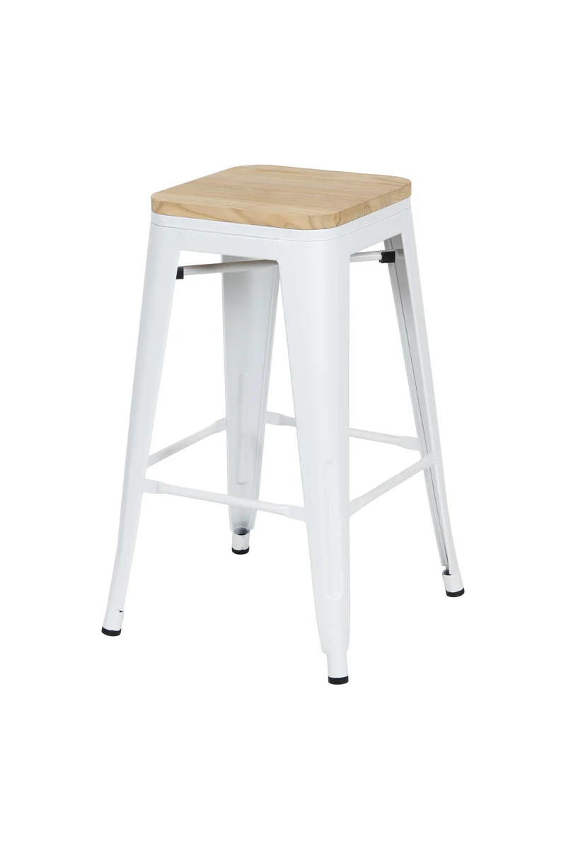 Tabouret bar industriel inspiré tolix H76Cm