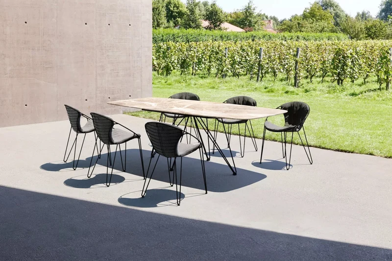 Table fixe - Joli - Wire faux elyps