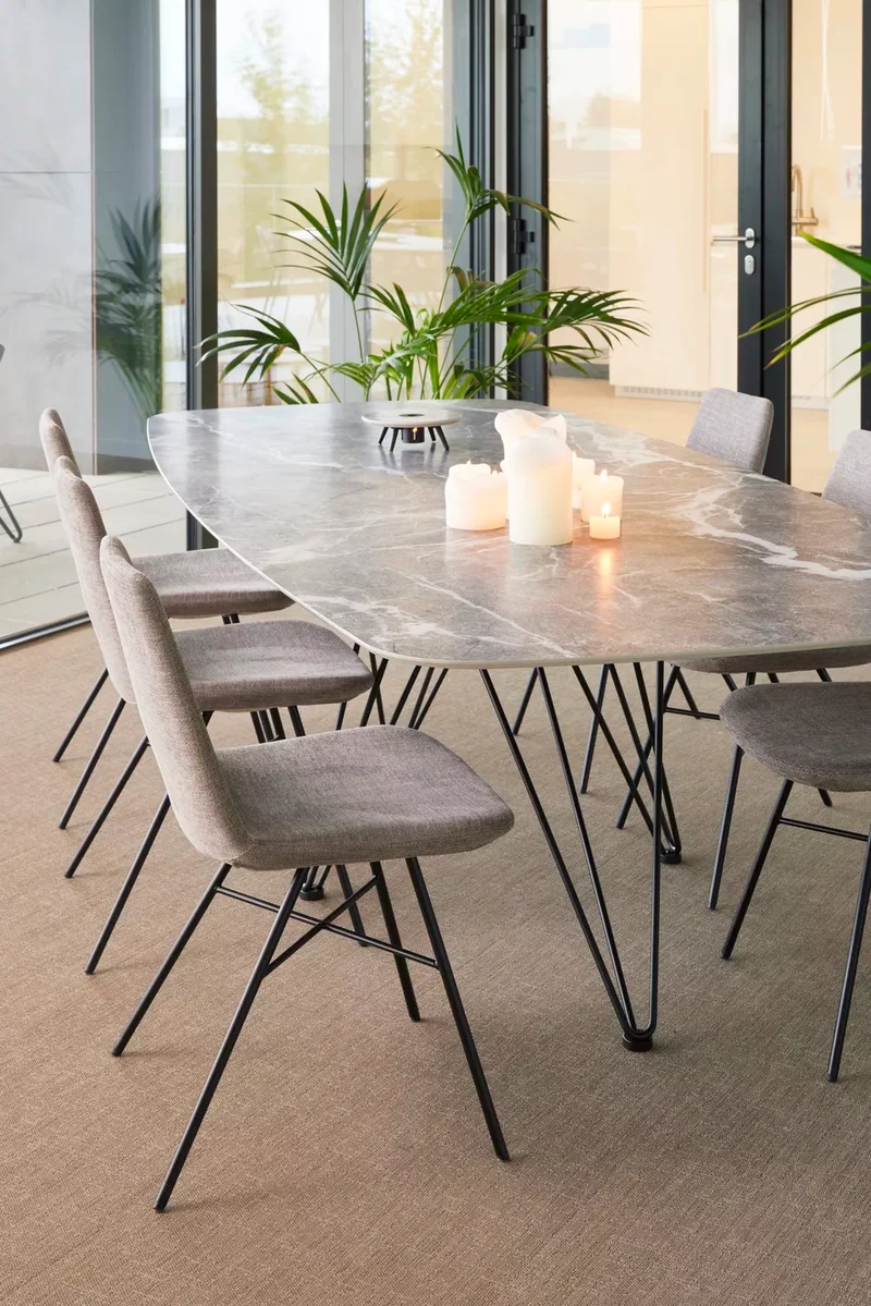 Table fixe - Joli - Wire faux elyps