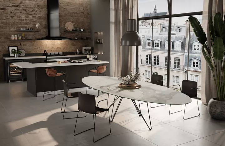 Table fixe - Joli - Wire Elyps