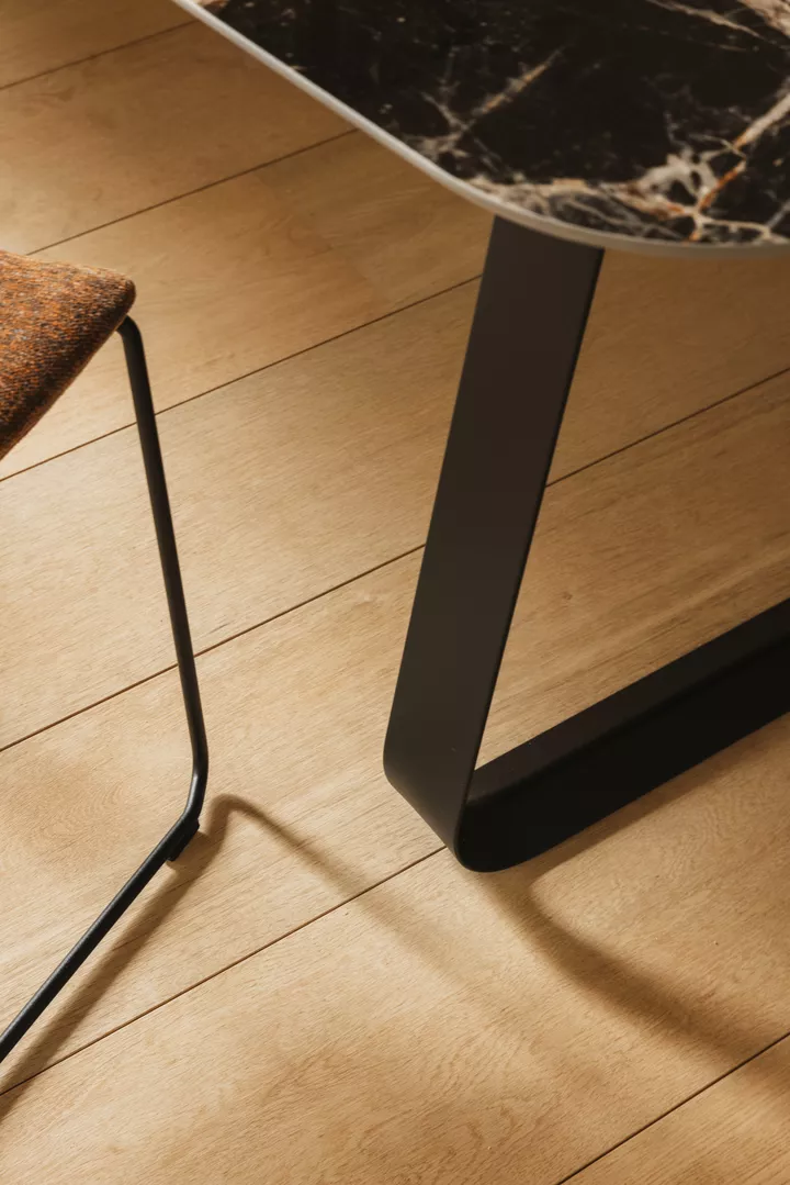 Table fixe OU EXTENSIBLE - Joli - Curve faux elyps