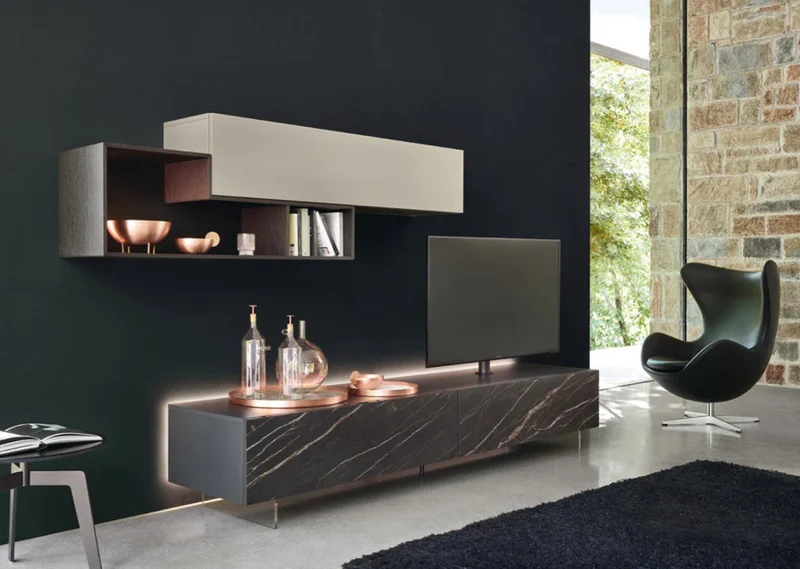 Meuble TV - LED - Lampo