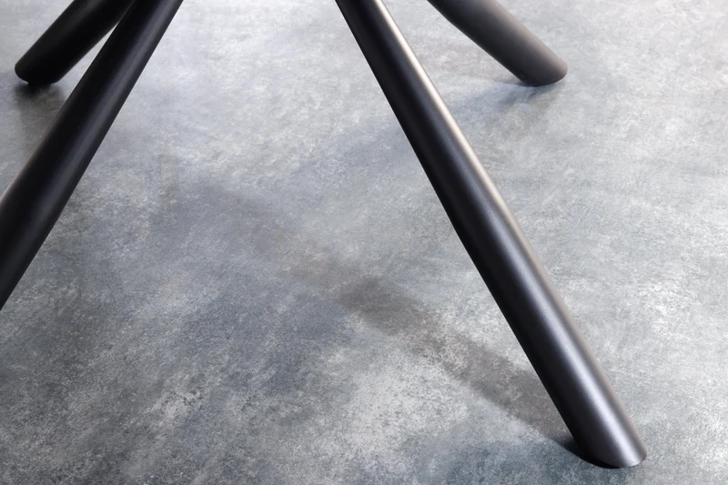 Lot de 2x chaises rétro pivotante BIG GEORGE grège Accoudoirs Bouclé Noyau ressorts Bonell