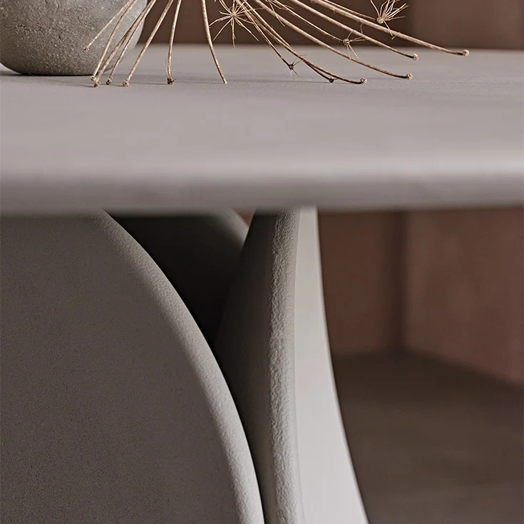 Table fixe - singulière - Maxim Argile